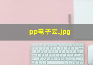 pp电子云